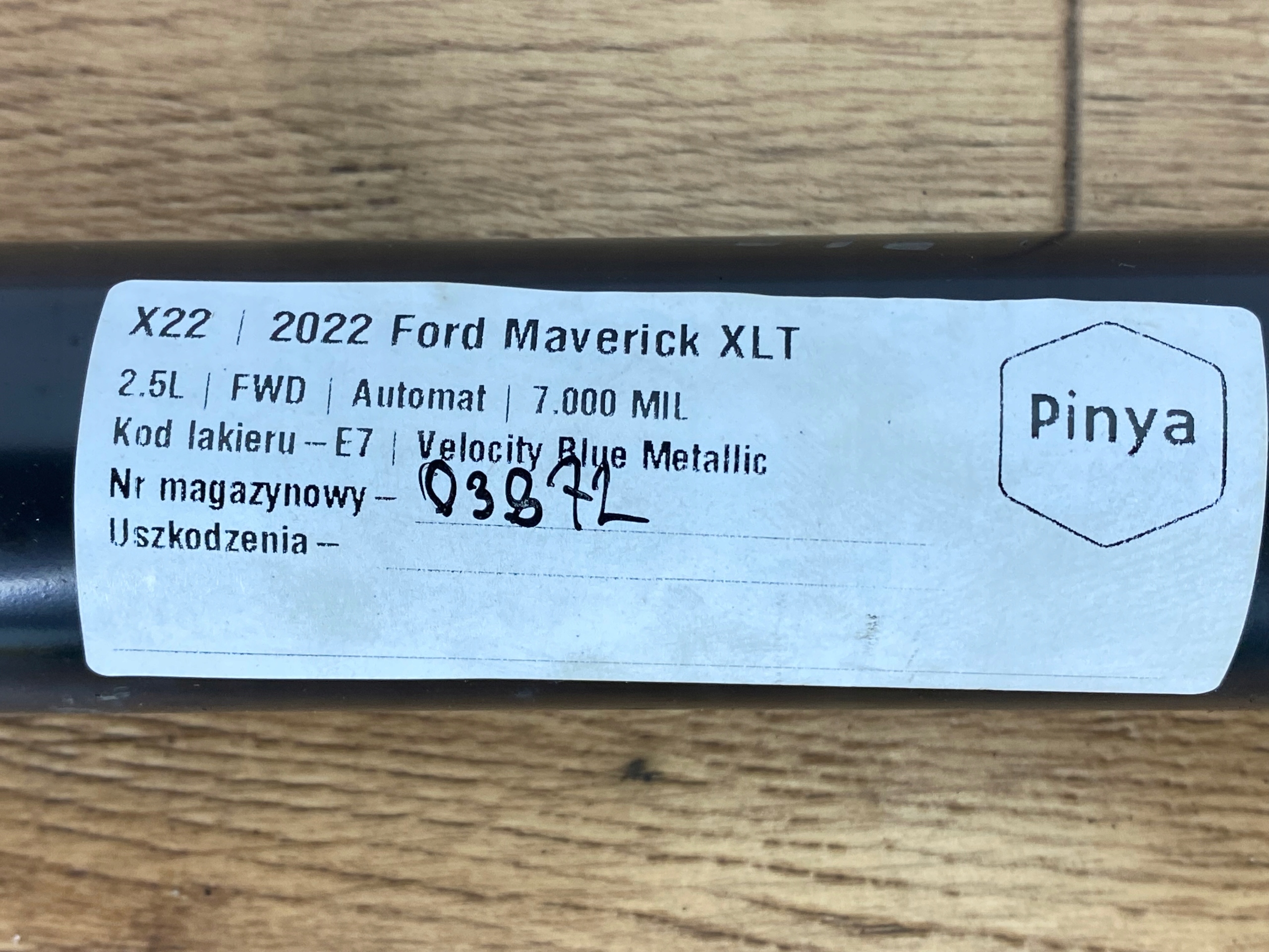 Stoßdämpfer heck Ford Maverick 2022+ Kuga Mk3 USA