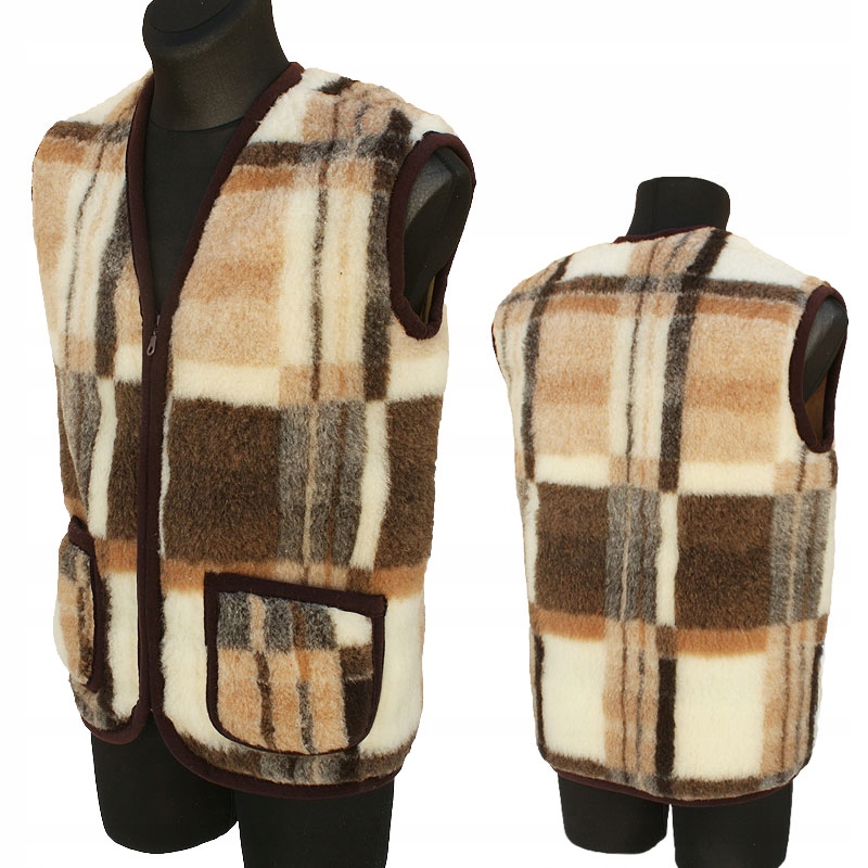 Horská vlněná vesta rozepínací Eluna M