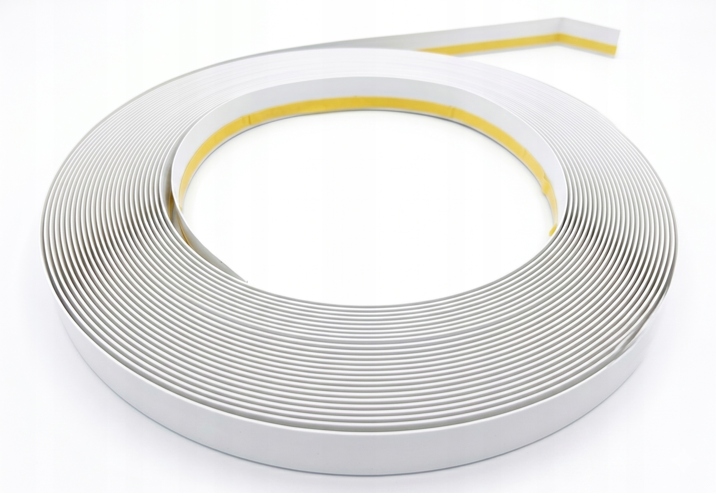 Montážní maskovací lišta k oknům, plochá tyč 40 mm Pvc, 50 m, bez těsnění