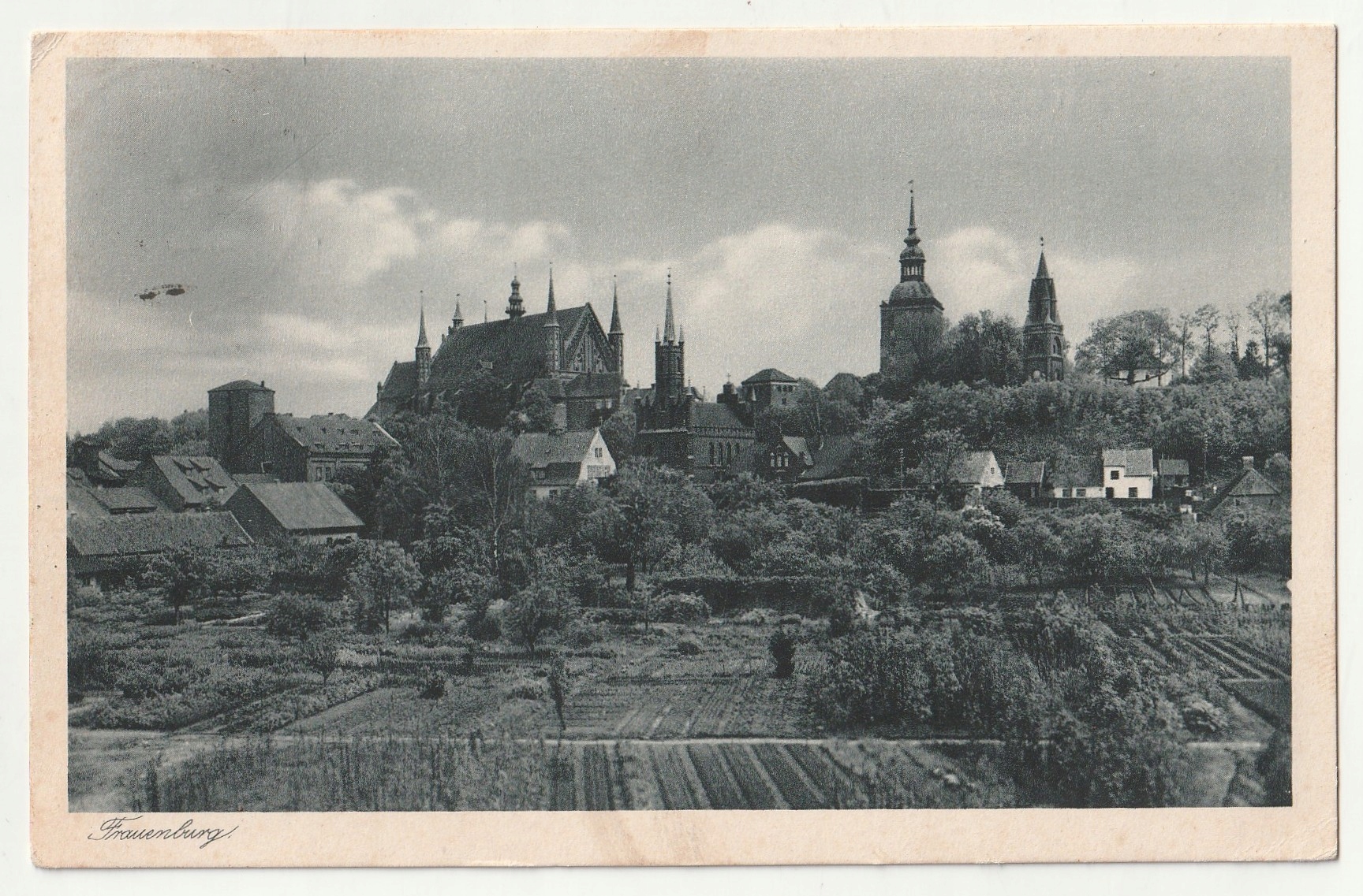 FROMBORK. Widok na Katedrę