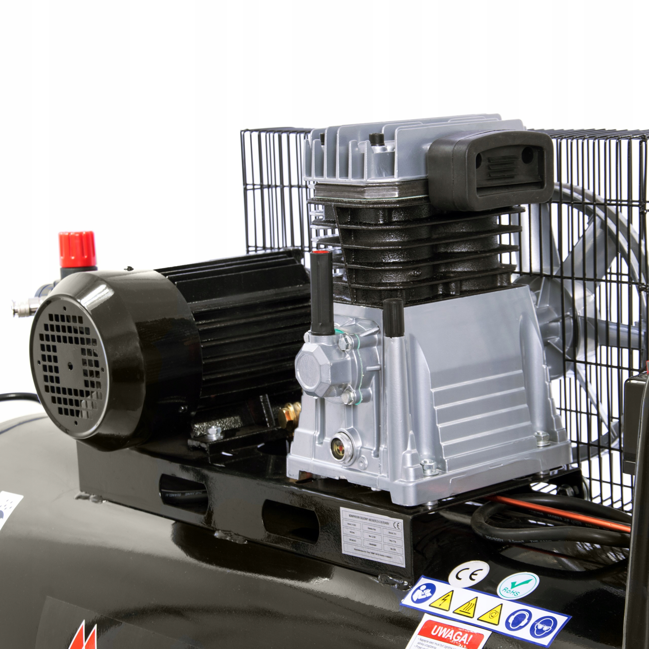 KOMPRESOR SPRĘŻARKA 150L MAGNUM 400V 2,2KW AB1503F Moc silnika 2.2 KM