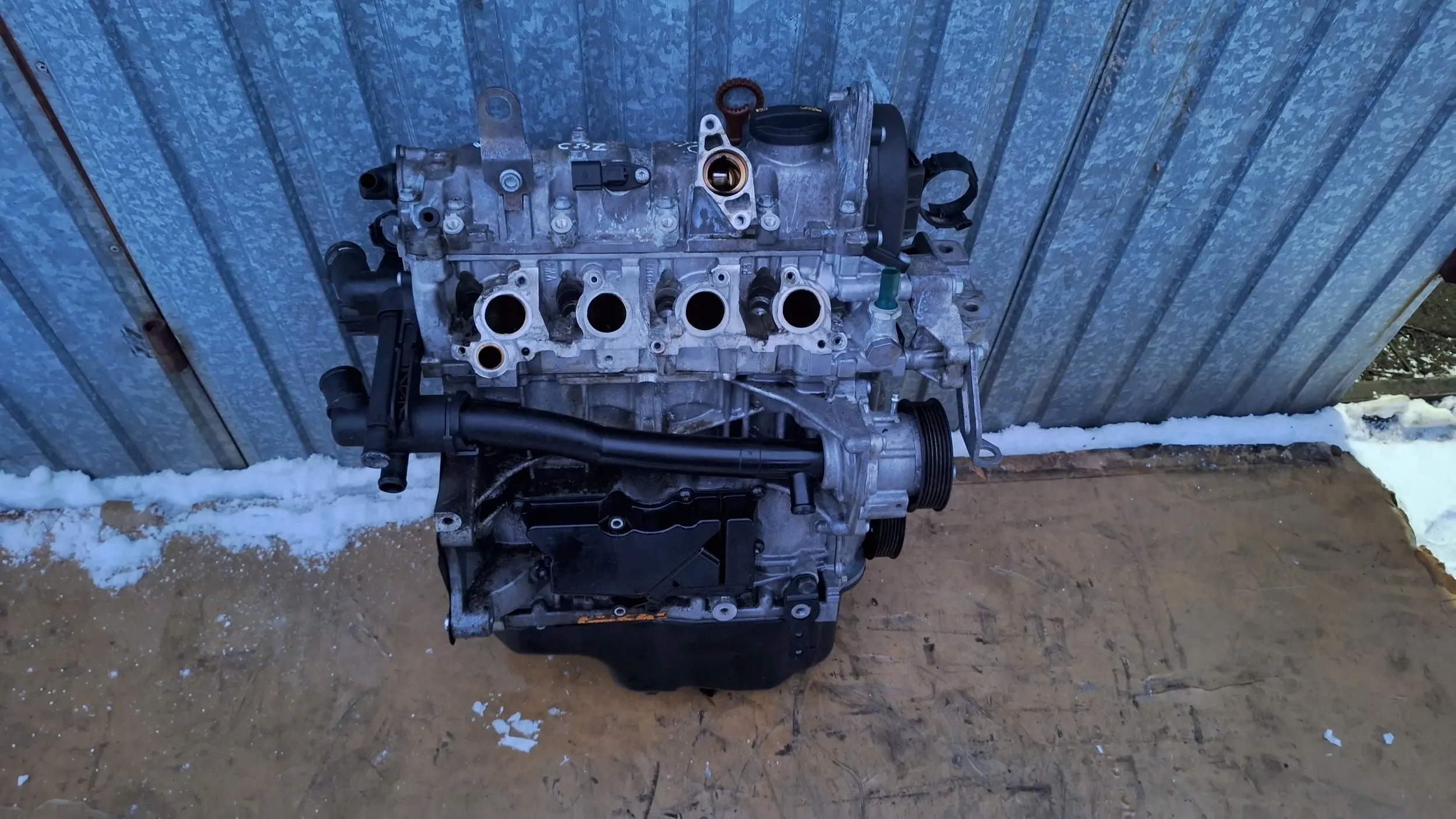 SILNIK SKODA FABIA ll 1.2 TSI CBZ 10-