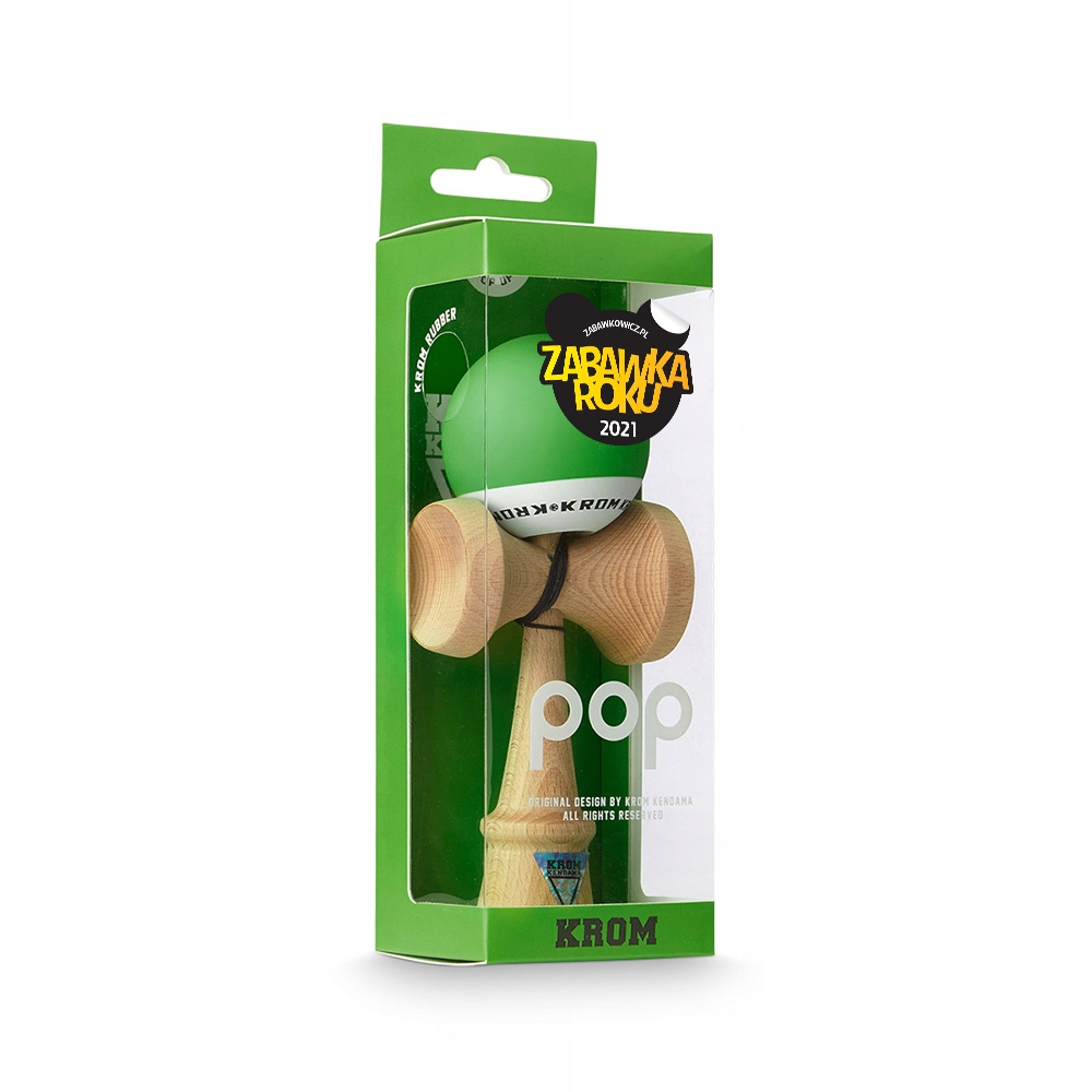 KENDAMA KROM POP DARK GREEN