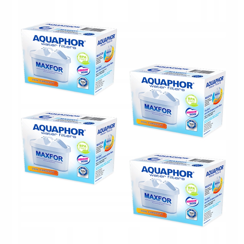 

Aquaphor Maxfor filtr do dzbanka B25 Maxtra 4 Pack