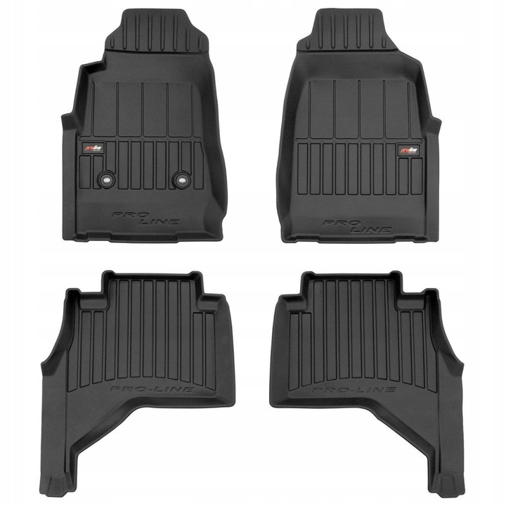 Gumové Koberce Isuzu D-max 2 2011-2019 Korytka 3D