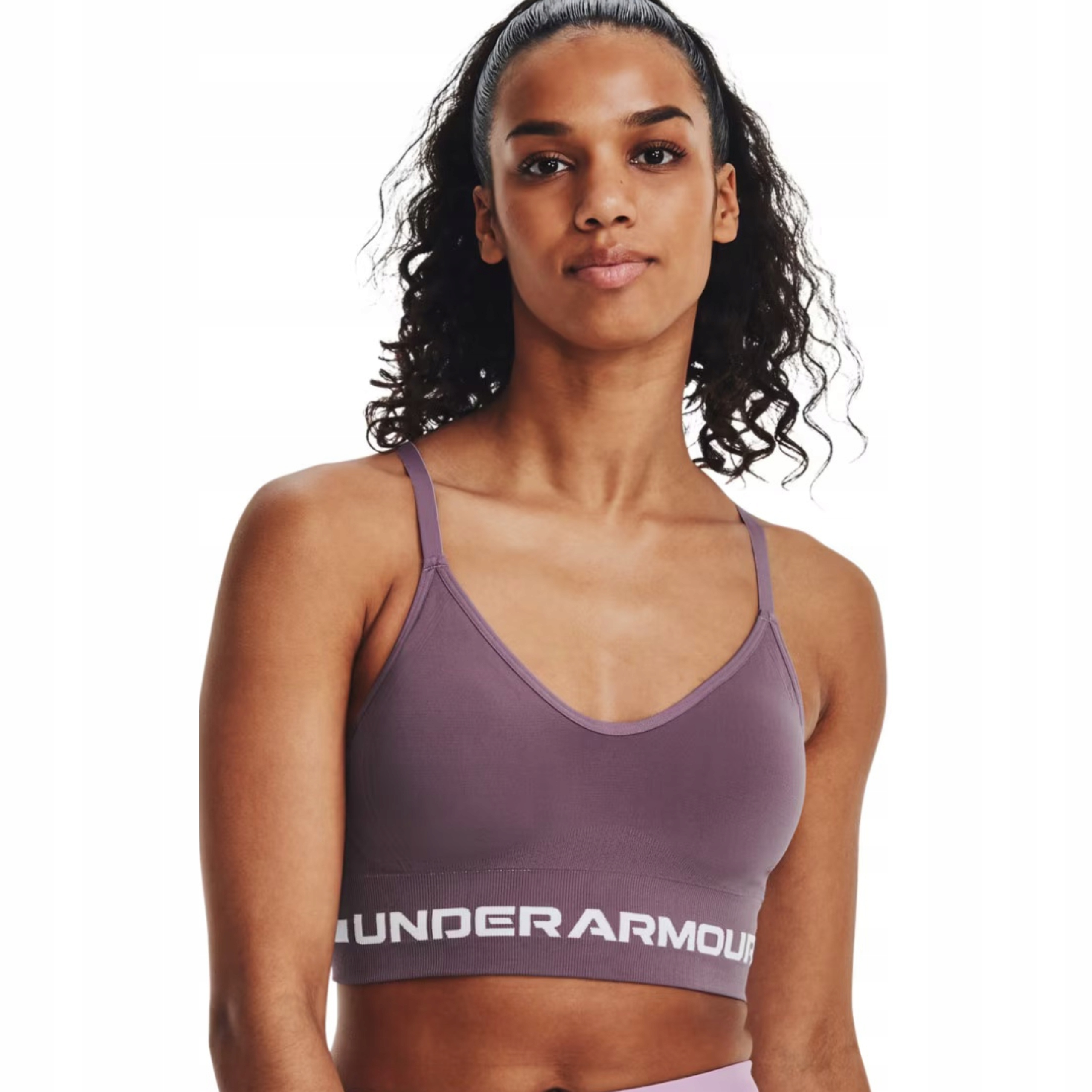 Biustonosz Stanik Sportowy Top Under Armour Seamless Long L
