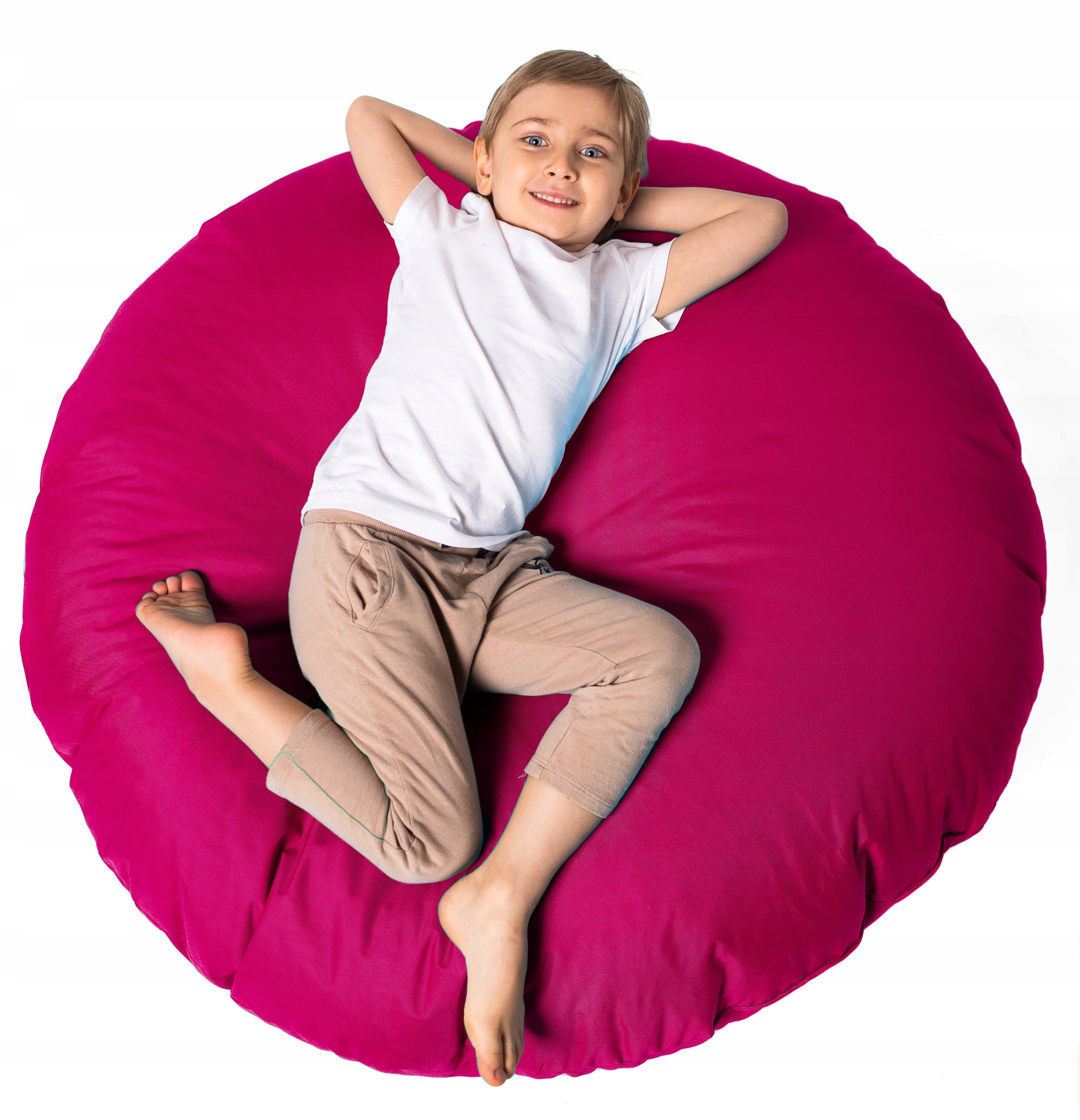 Worek SAKO PUFA dla DZIECI fotel MAGENTA Marka King of Chillout