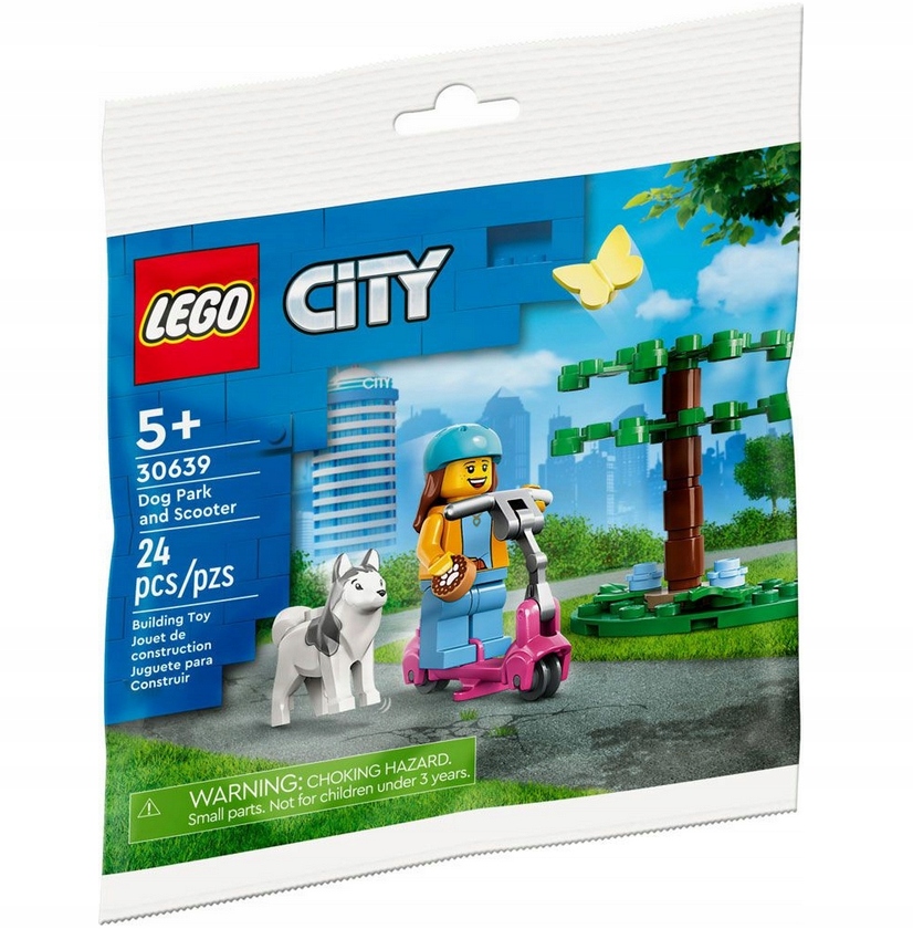 30639 Lego City Wybieg dla psów i hulajnoga