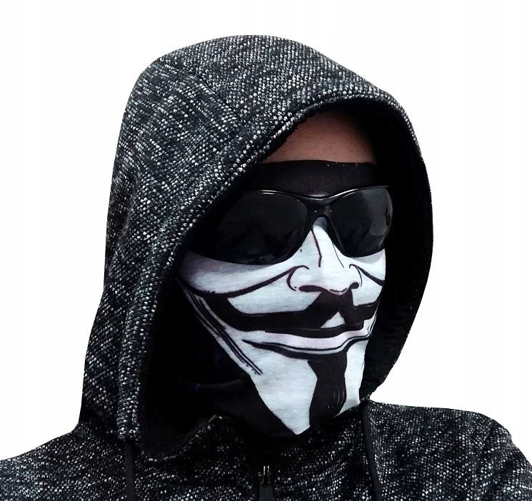 

Maska Vendetta komin chusta Anonymous Protest Acta