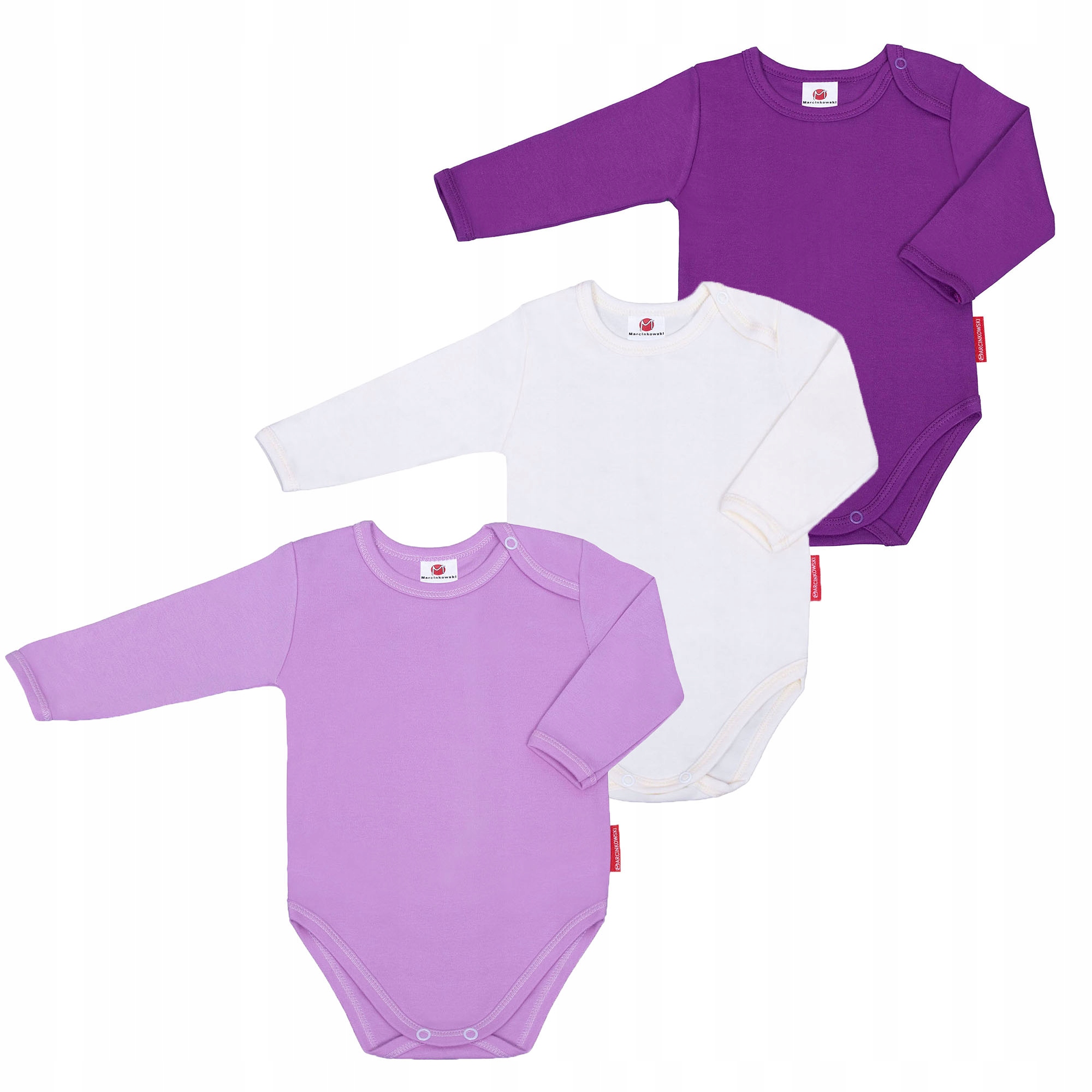 

Body Długi Rękaw Kolorowe Bez Nadruków Jakość 140