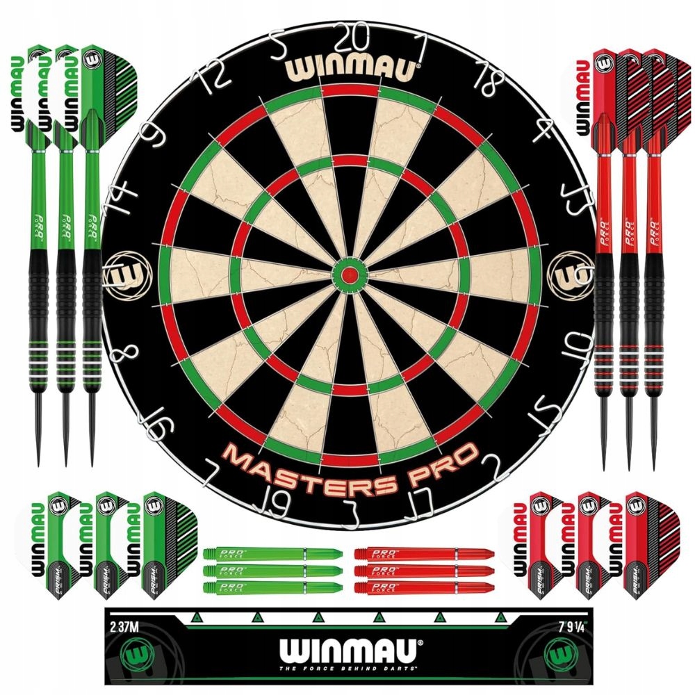 Tarcza Do Darta Sizalowa Winmau Masters Pro Rzutki Komplet do Rzutek
