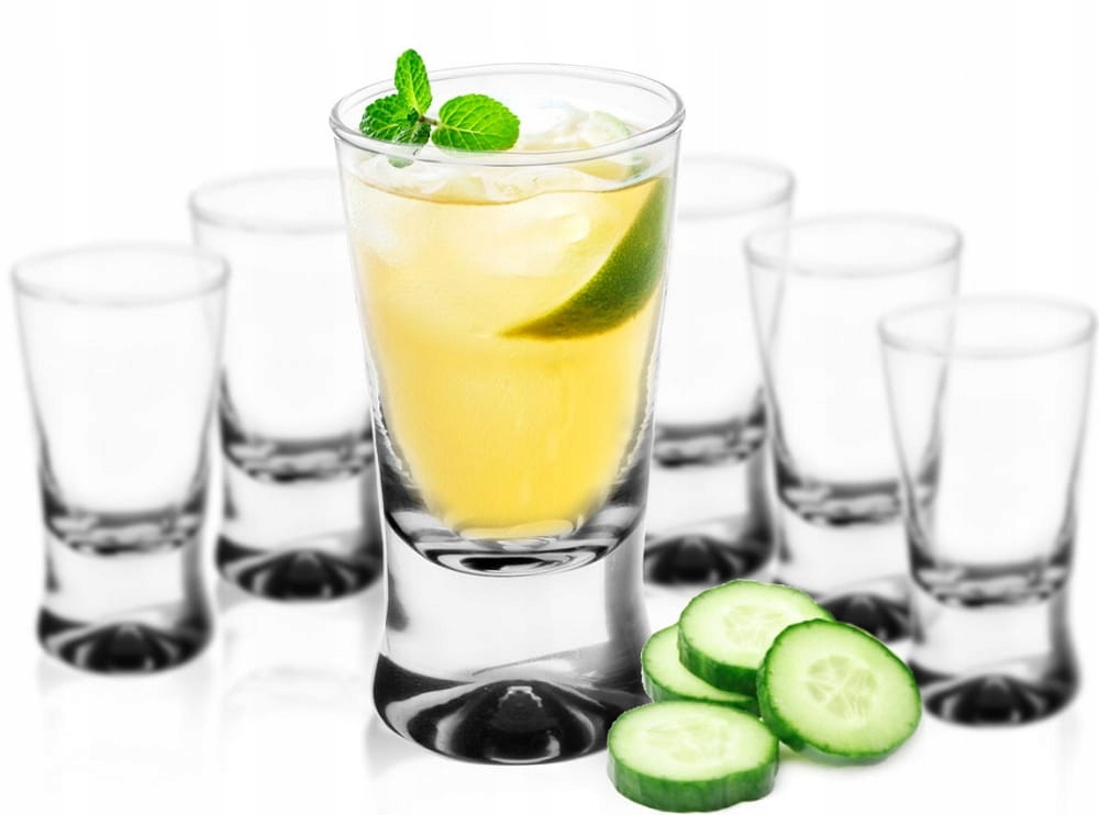 

Kieliszki do wódki shot 25 ml zestaw 6szt komplet