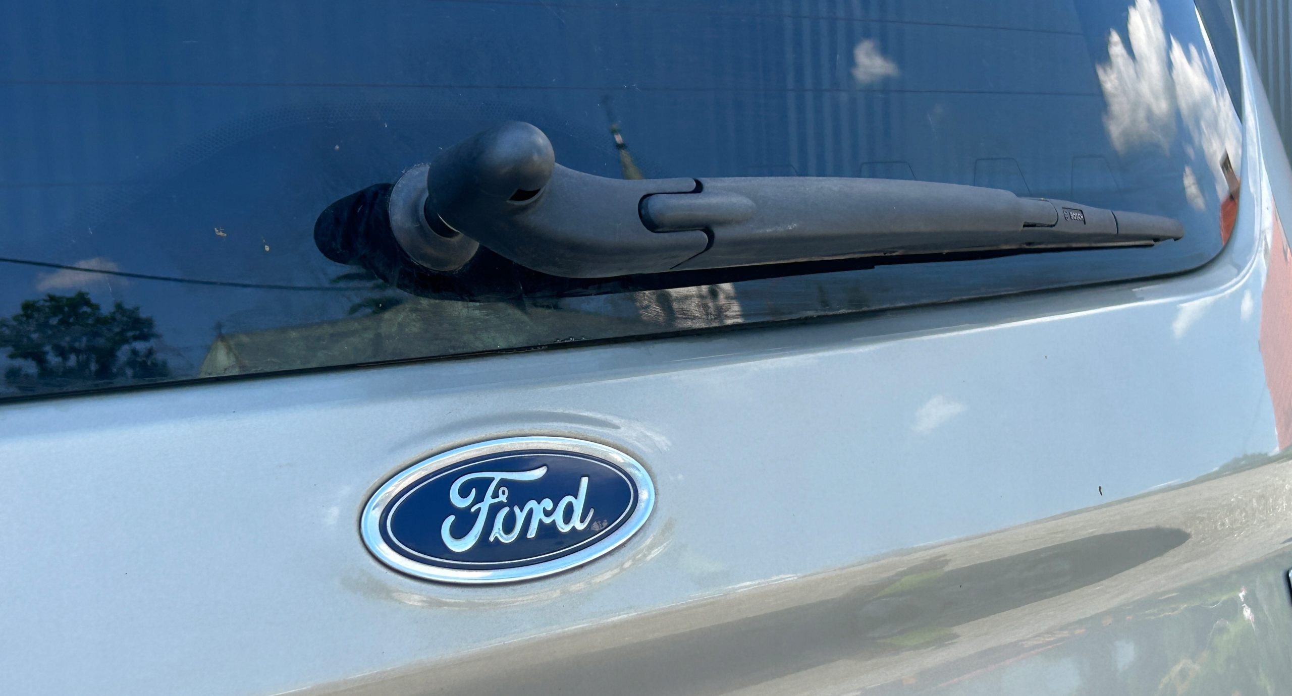 trunk door boot rear part rear FORD TOURNEO COURIER MK1 14- TECTONIC SILVER DKFC