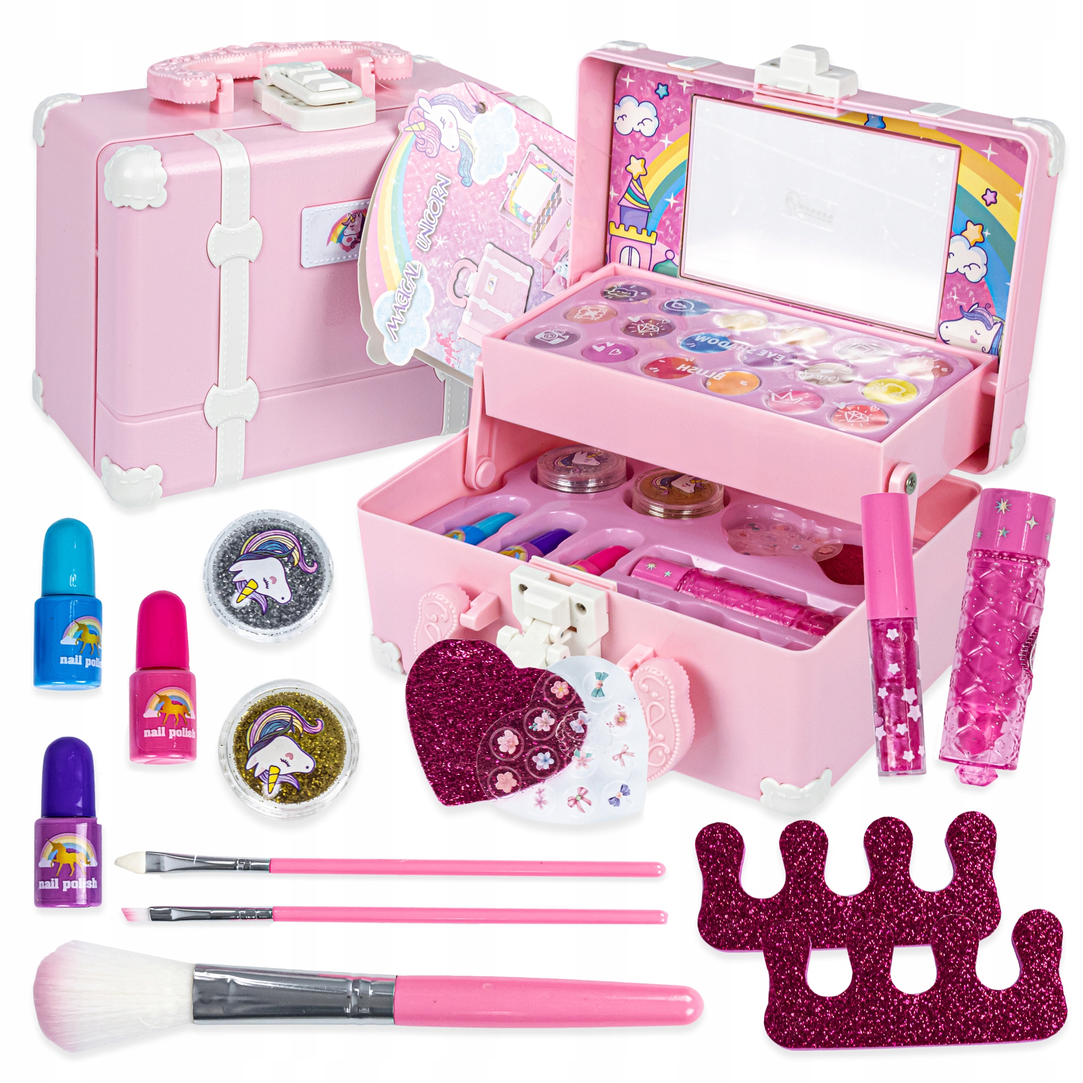 

Makeup Makijaż Dla Dziewczynki Kuferek Kosmetyki