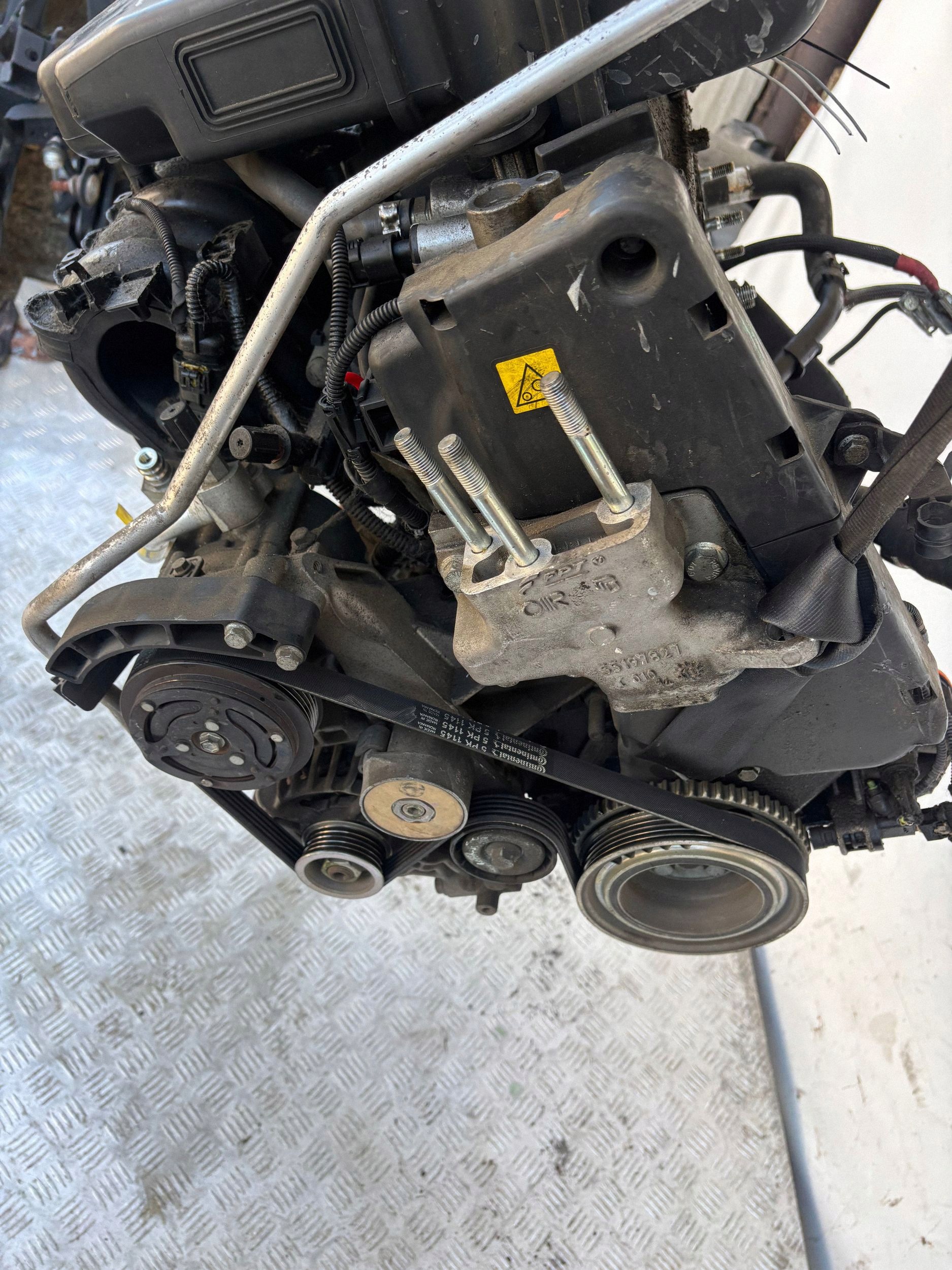 engine Z OSPRZETEM 169A4000 1.2 FORD KA MK2