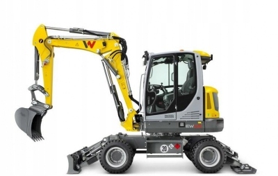 

Siku Koparka Wacker Neuson EW65 S3560