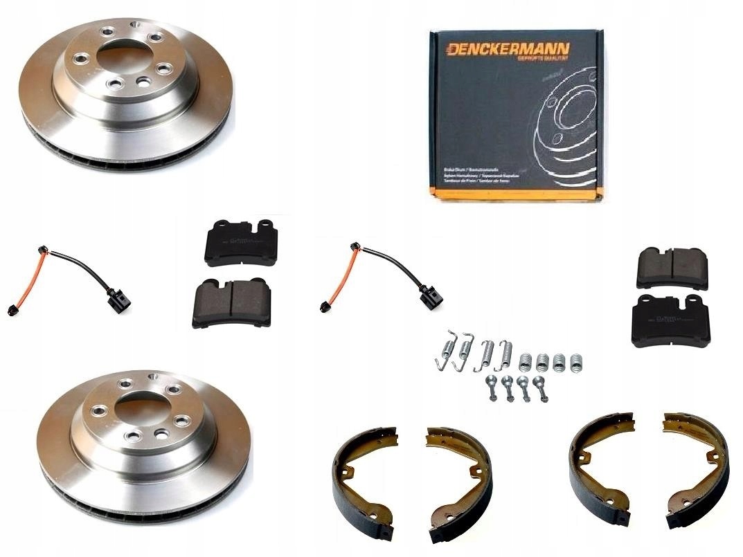 Kotouče Čelisti Senzory Vw Touareg 7L 2002-2010 Zadní Sada 330MM