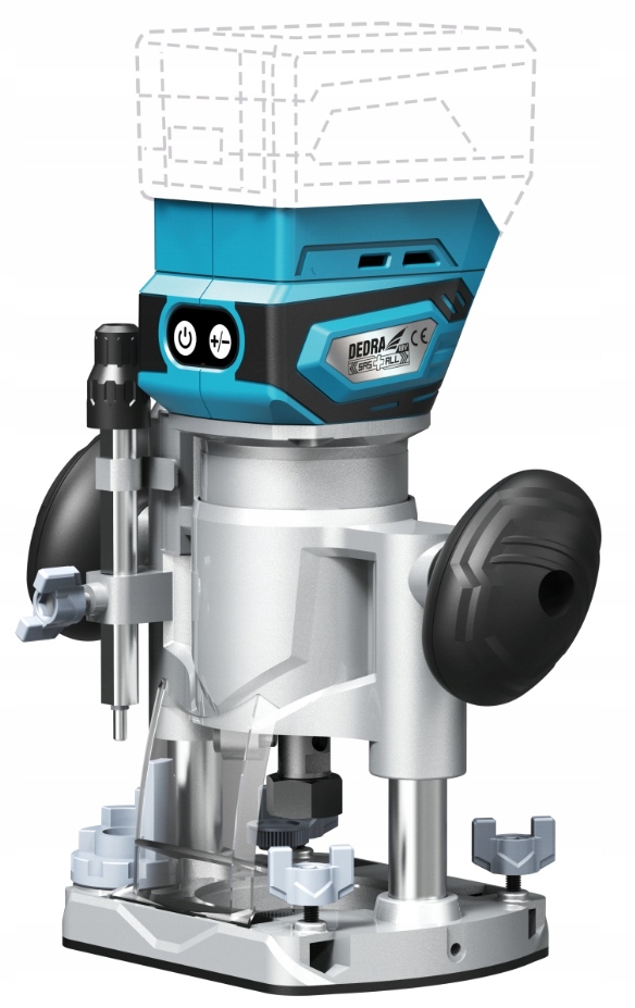 DEDRA DED7163 FREZARKA GÓRNOWRZECIONOWA AKU 18V UCHWYT 6/8mm ZESTAW 4.0Ah EAN (GTIN) 5902628716309