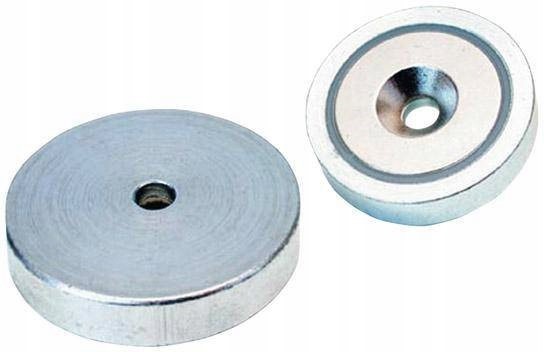

Magnes plaski, neodymowy,z otworem, 20x6mm Format