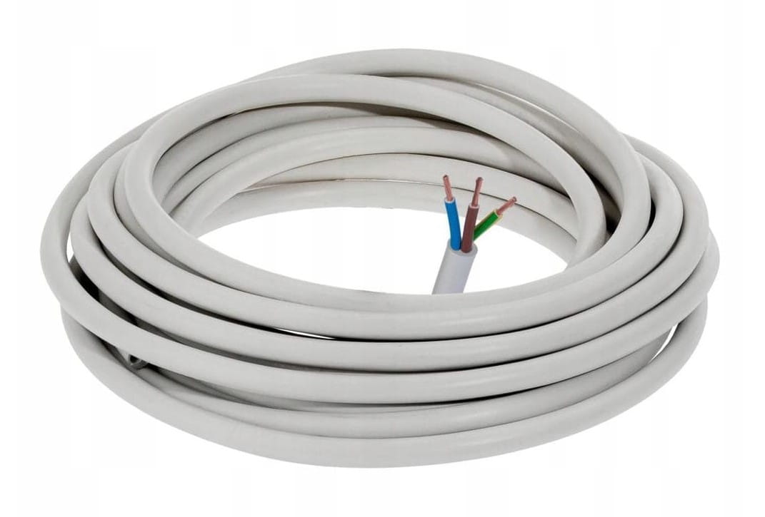 Kabel elektrický izolační 3x2,5mm 15m YDYp 450/750V