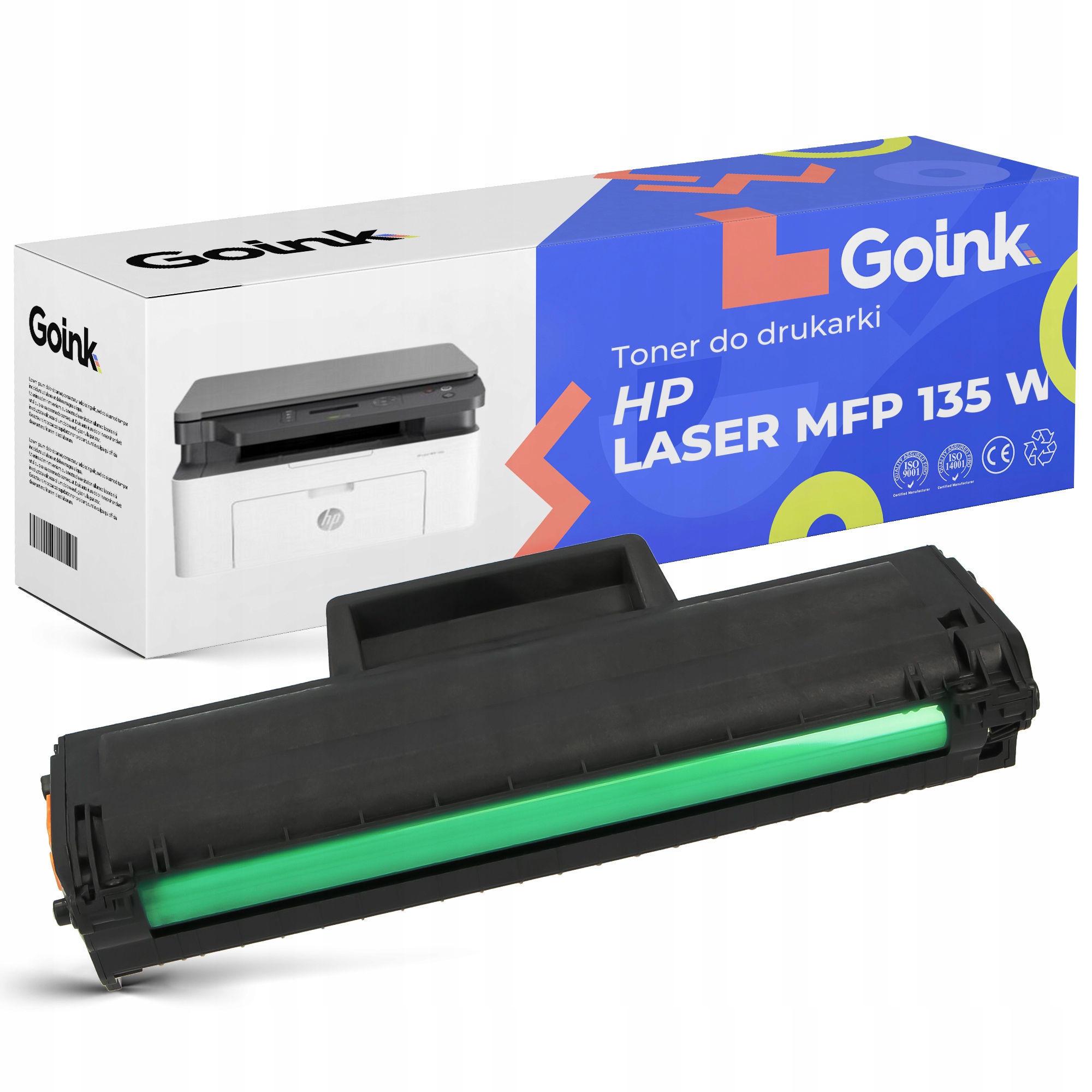 

Toner do Hp Laser Mfp 135 W Czarny 106A Chip