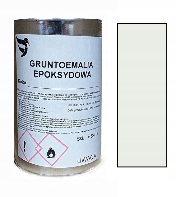 

Farba Epoksydowa Okrętowa 1L Ral 9003 utwardzacz