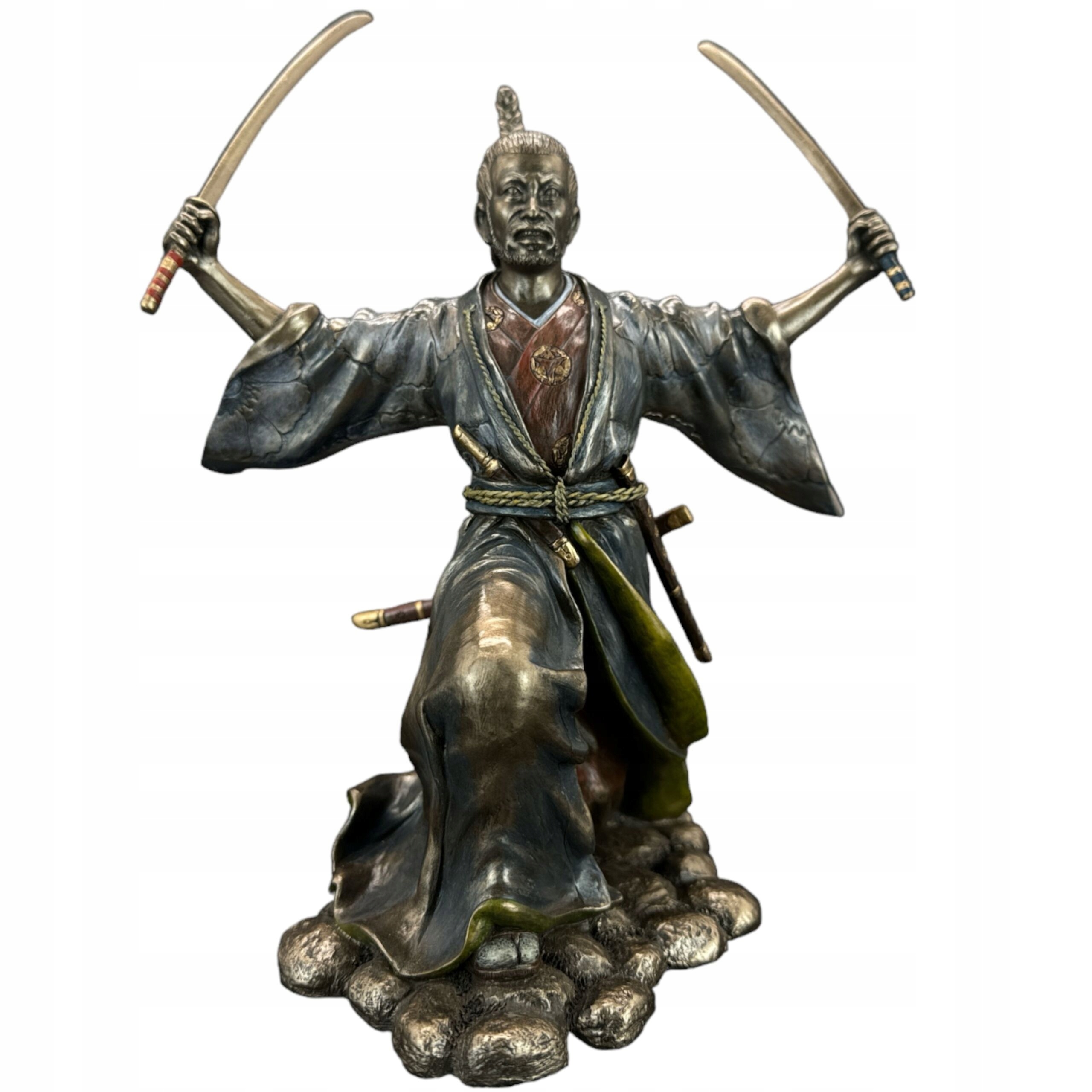 Figurka Socha Soška Samuraj S Katanami Veronese WU71595A4