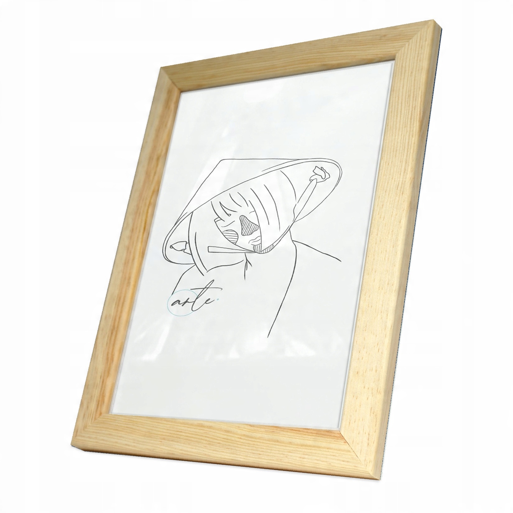 

Ramka drewniana Sosna natura 28x35 cm