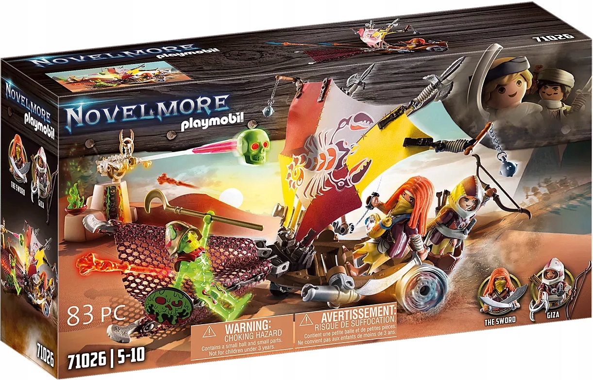 

Playmobil 71026 Sal'ahari Sands Surfer na wydmach