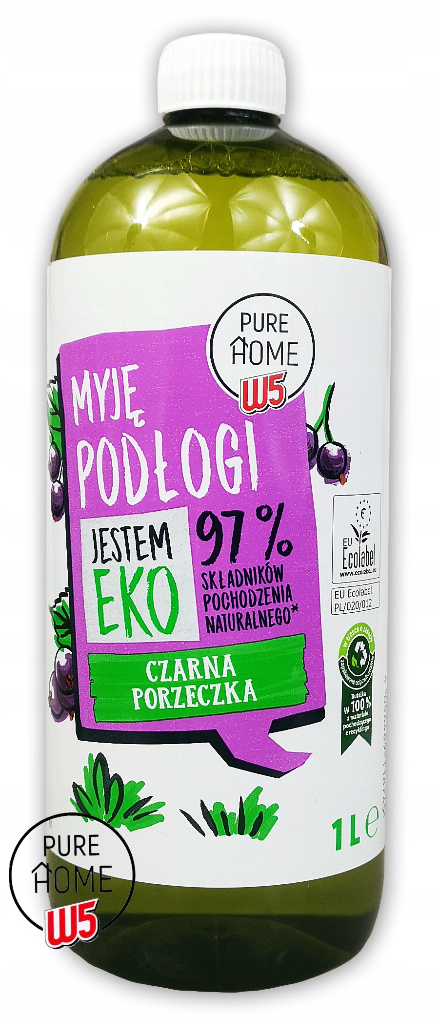 

Płyn Do Mycia Podłogi W5 Pure Home 1000ml
