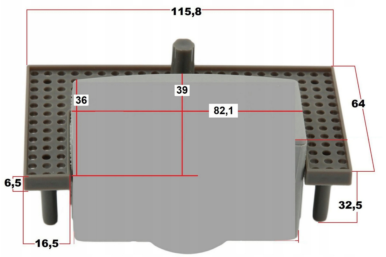 SITKO OSADNIK KRATKA DO ODPŁYWU LINIOWEGO Długość 12 cm