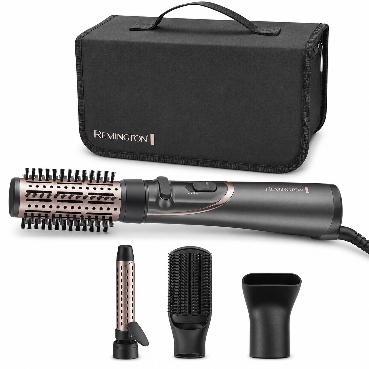 Remington AS8606 Curl & Straight Confidence 800W Jonizacja Obrotowa Zimny nawiew Średnica szczotki 40mm