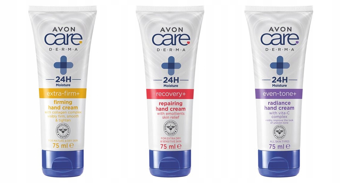 

Avon Care Zestaw Kremów Naprawczych do Rąk 3w1