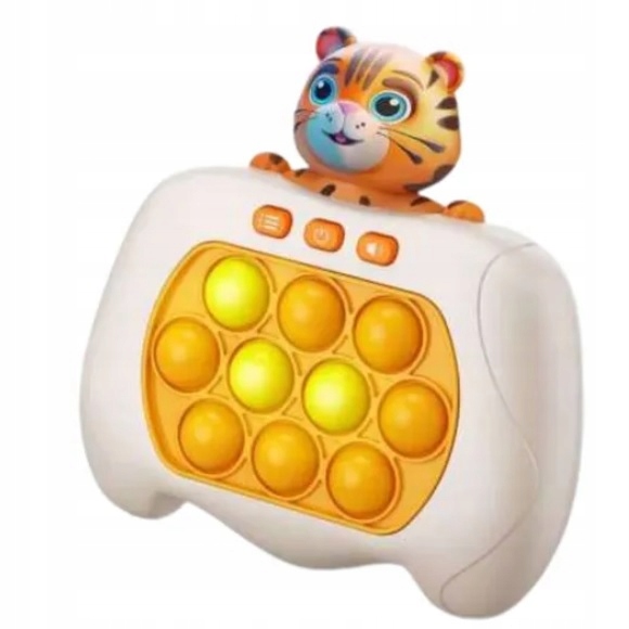 GRA ZRĘCZNOŚCIOWA POP IT ELEKTRYCZNA ANTYSTRESOWA TYGRYSEK