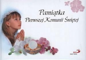PAMIĄTKA PIERWSZEJ KOMUNII ŚWIĘTEJ - DZIEWCZYNKA