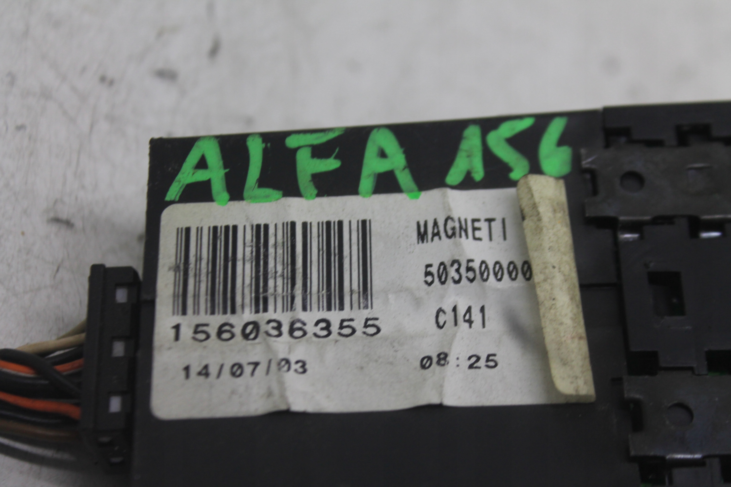 display clock 156036355 ALFA ROMEO 156