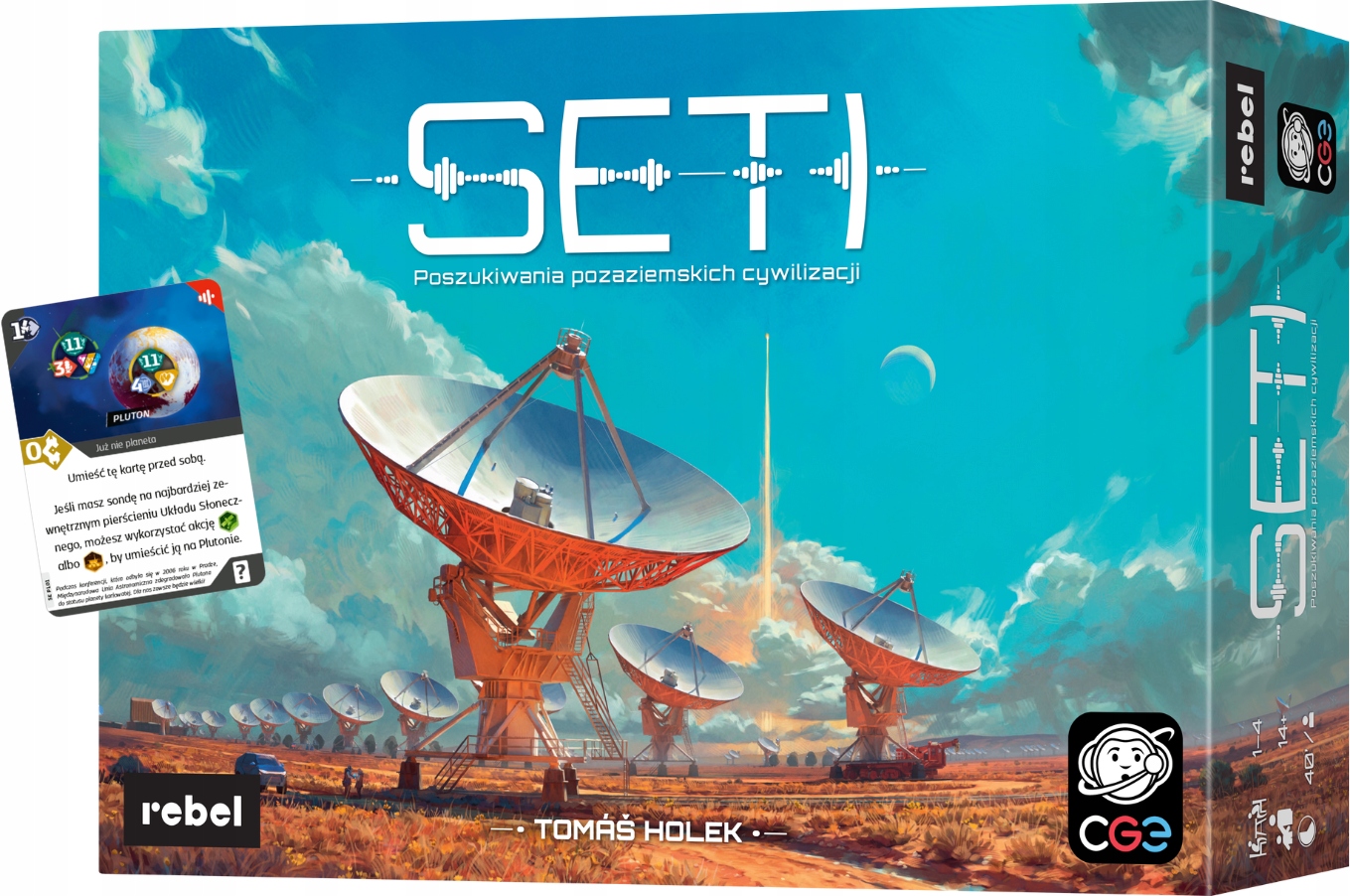 Gra Seti: Poszukiwania pozaziemskich cywilizacji karta Pluton Pl, Rebel
