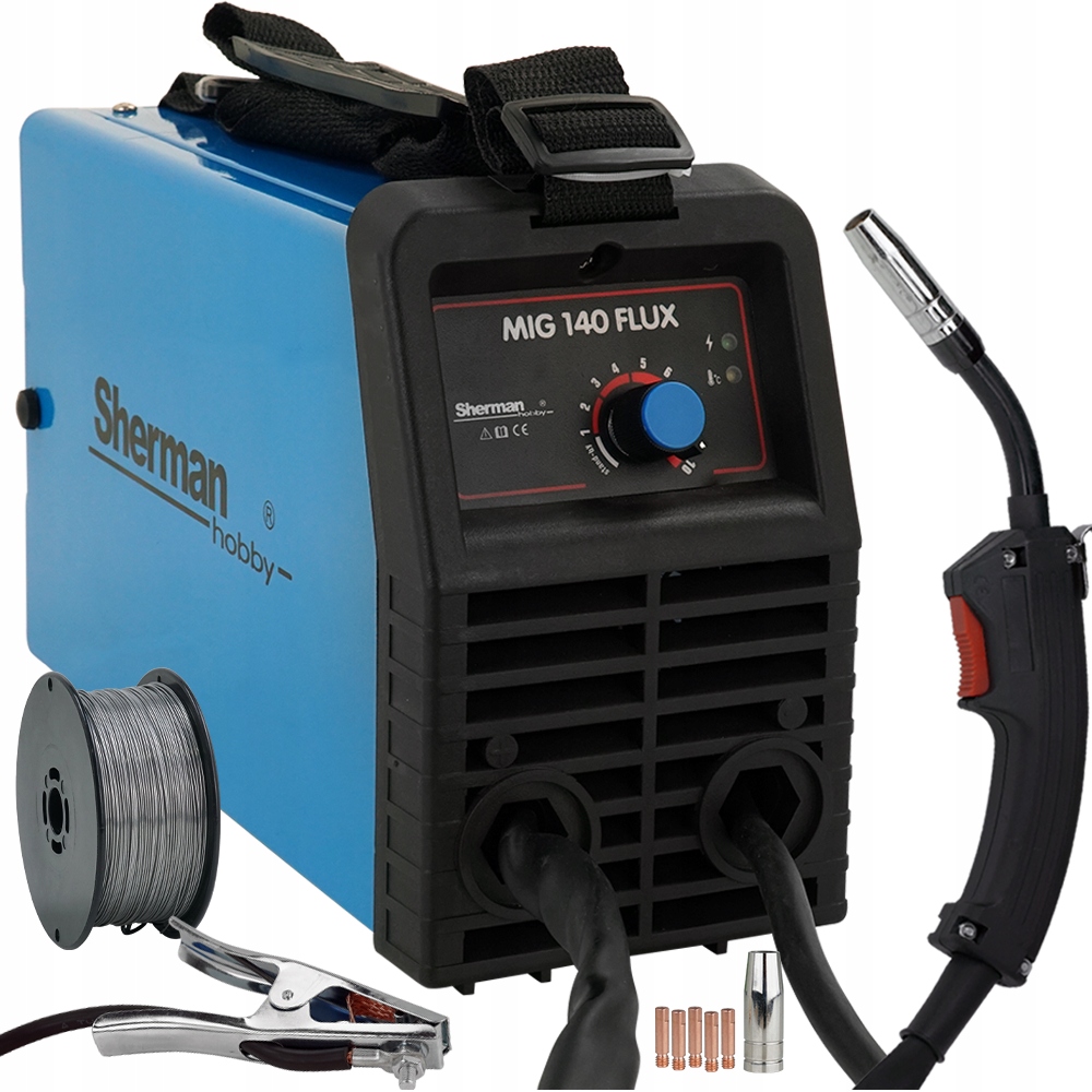 Spawarka MIGOMAT bezgazowy zestaw FLUX IGBT 230v