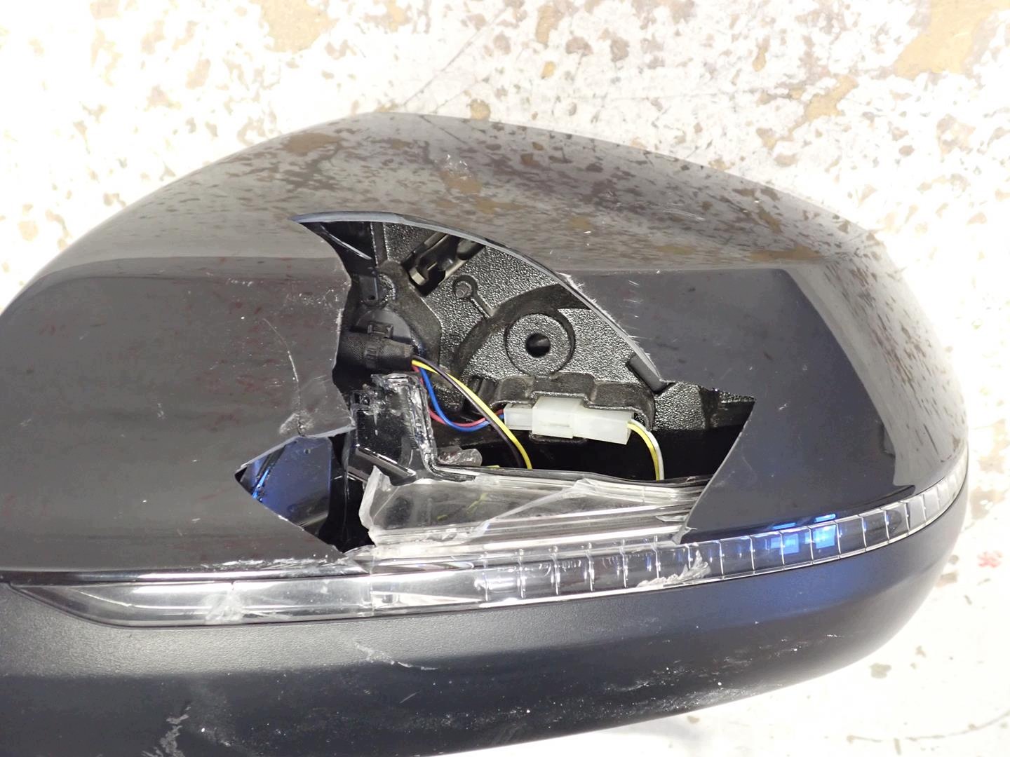 mirror left AUDI Q7 II 2015- 10PIN