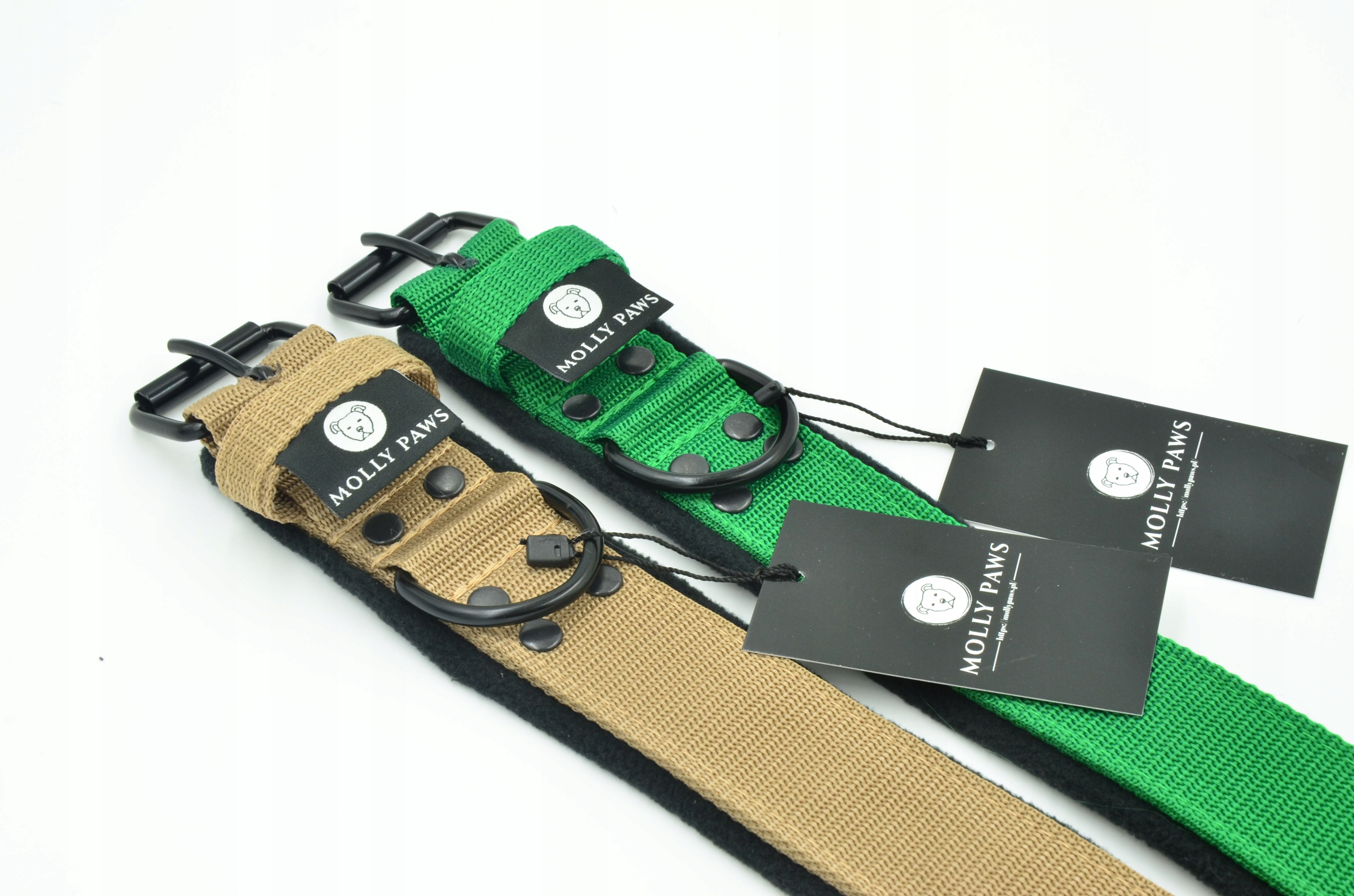 Levně Obojek pro velkého psa s fleecem, lehký, velikost 53 cm 61 cm, tolerance +/- 1 cm