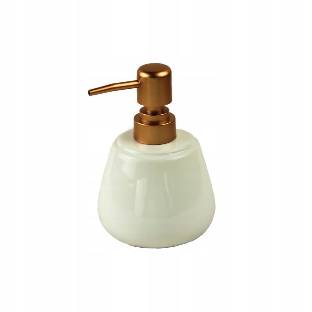 

Dozownik łazienkowy mydło 290ml ceramiczny okrągły