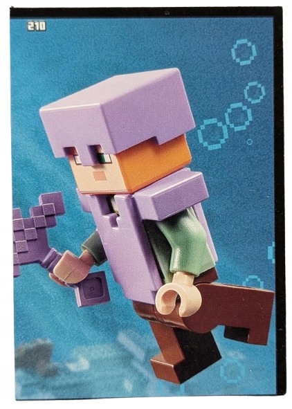 Karta Lego Minecraft Seria 2 Puzzle Numer 210