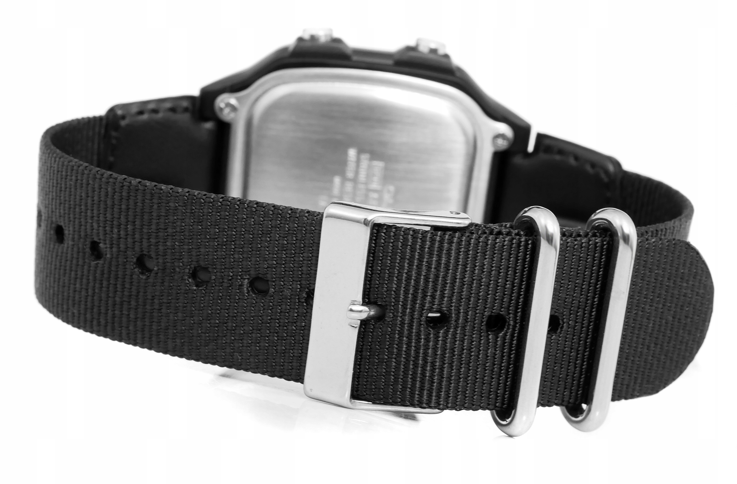 ZEGAREK CASIO AE-1200WHB SPORTOWY NA PREZENT Materiał paska taśma parciana