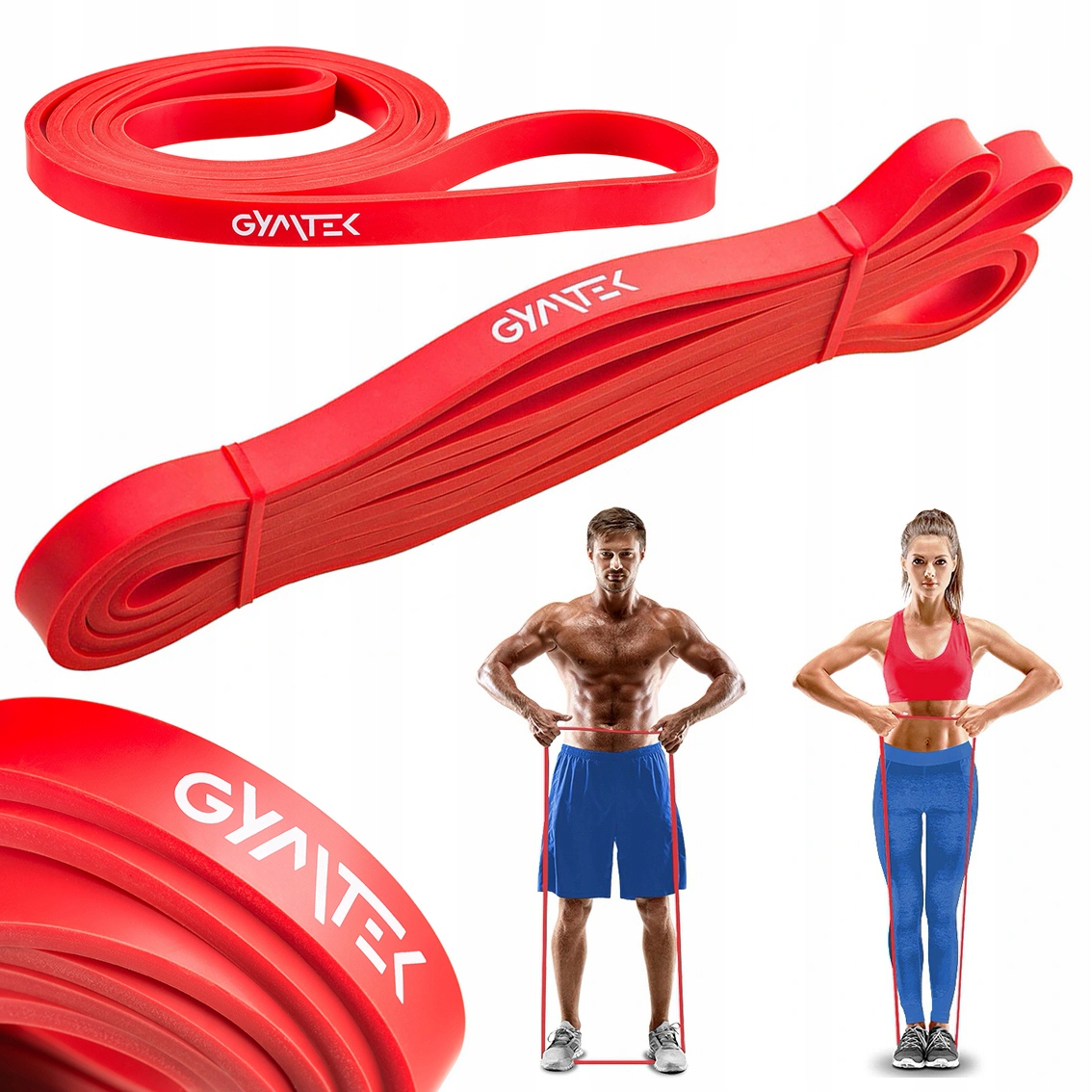 TAŚMA GUMA OPOROWA TRENINGOWA DO ĆWICZEŃ FITNESS