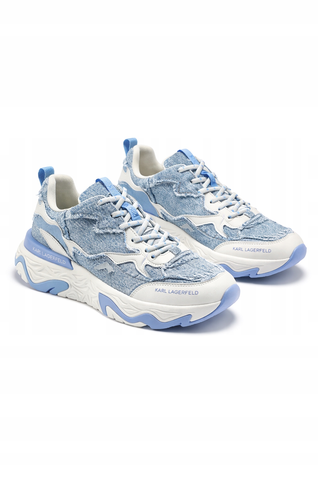 Karl Lagerfeld Sportovní Denní Boty S Modrými Detaily 40 I3C