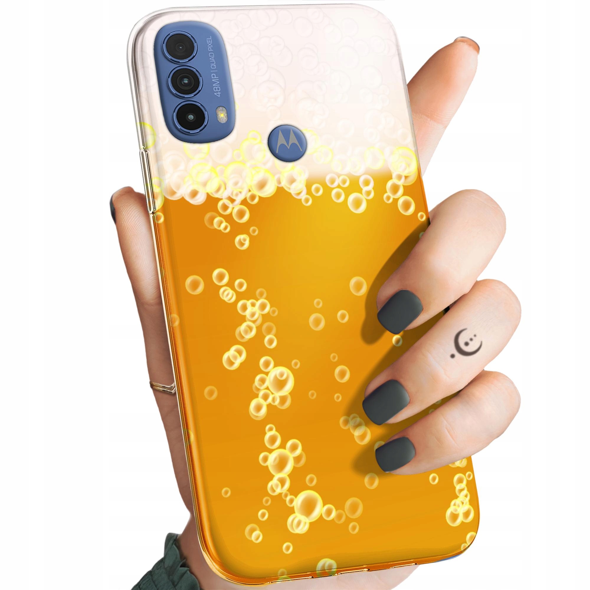 Etui Do Motorola Moto E30 E40 Piwo Piwko Browar Obudowa Pokrowiec