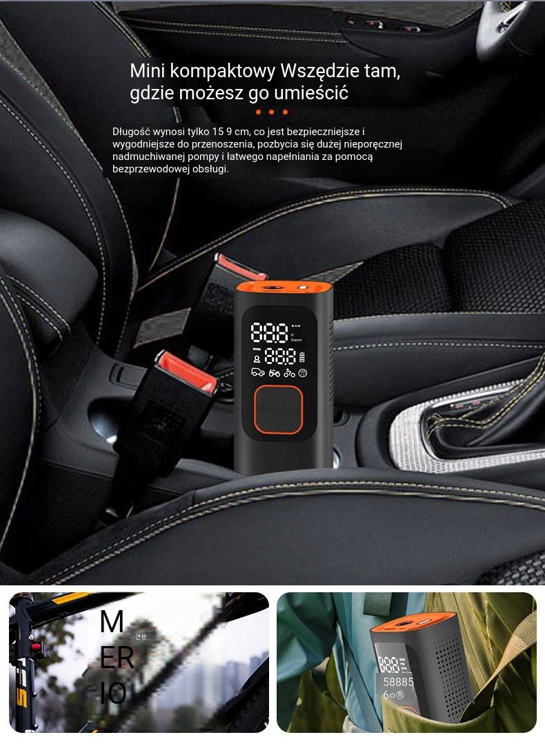 Inteligentna 19-cylindrowa pompa bezprzewodowa EAN (GTIN) 9585279193130