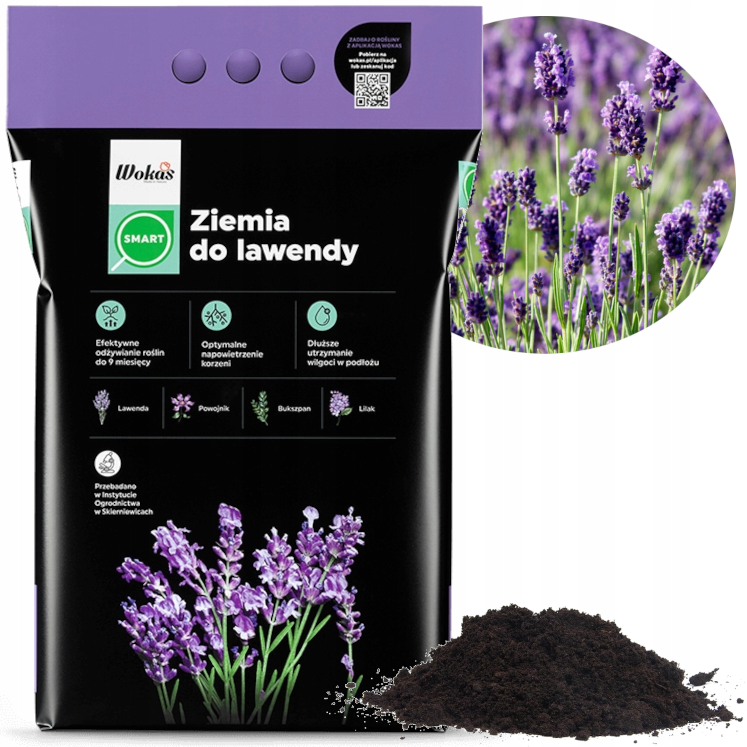 

Ziemia Do Lawendy Z Nawozem Smart 5L Wokas