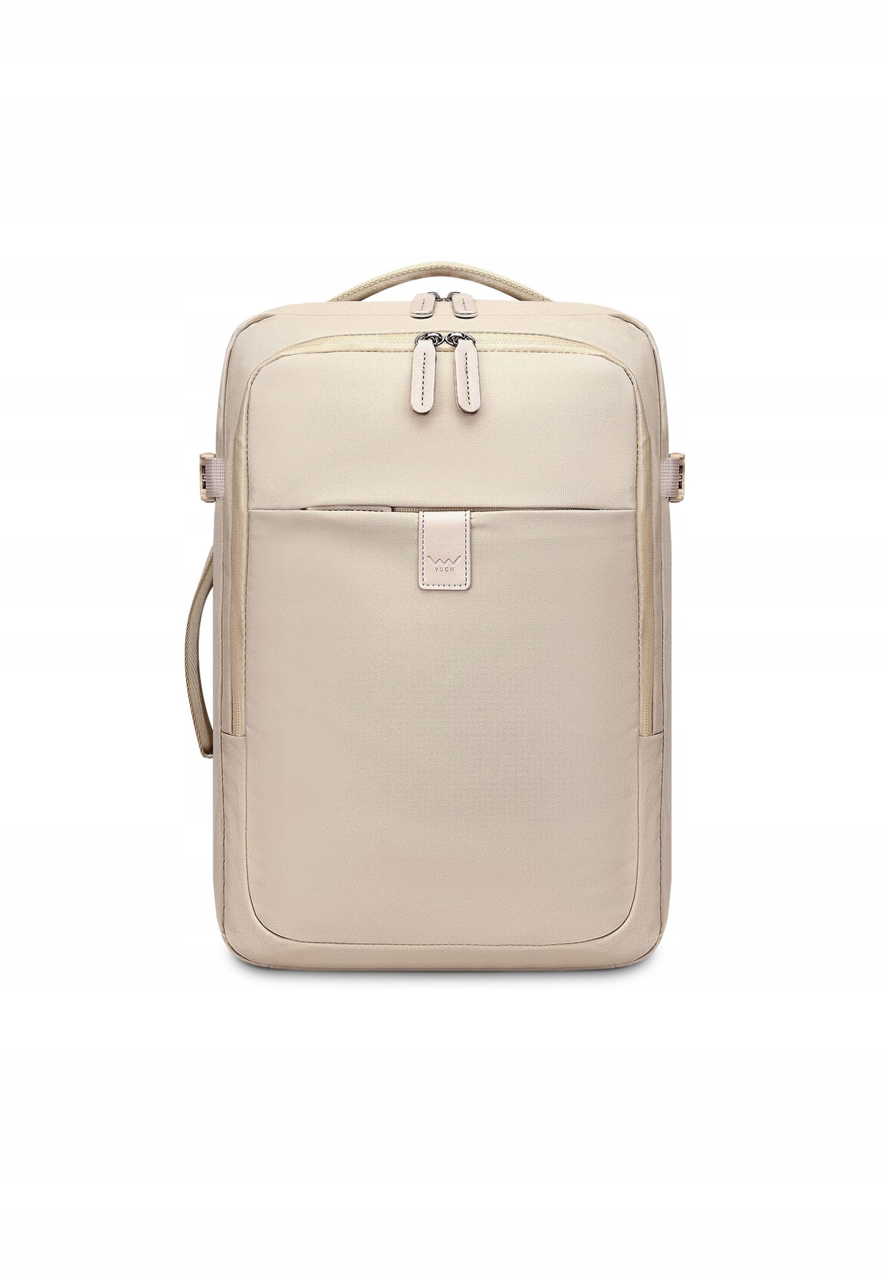 Cestovní batoh Vuch Foppe Beige béžový 19 l na notebook 15,6 palců