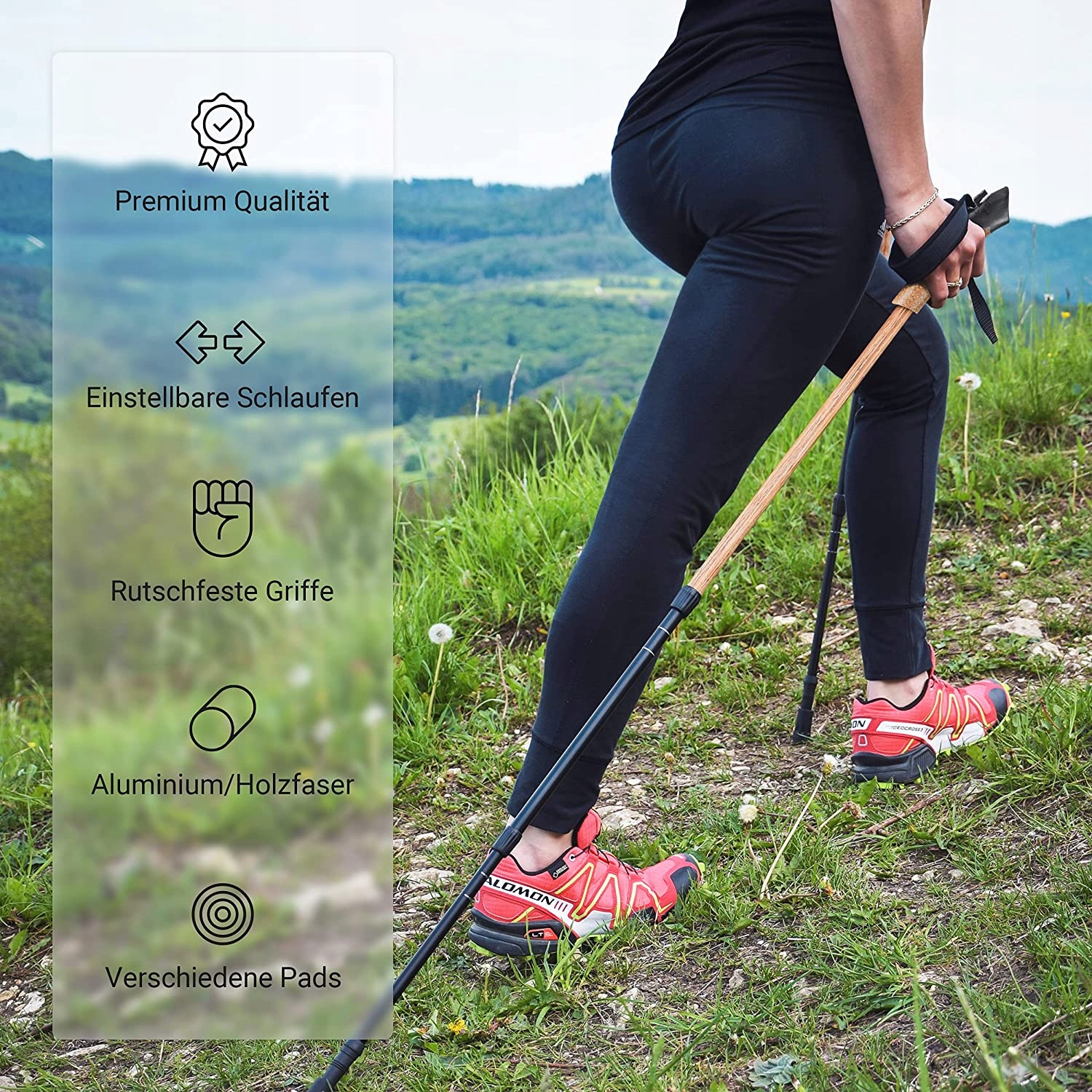 Kije do Nordic Walking Premium \u2013 wysokiej ja Kod producenta Gdengshanzhang677
